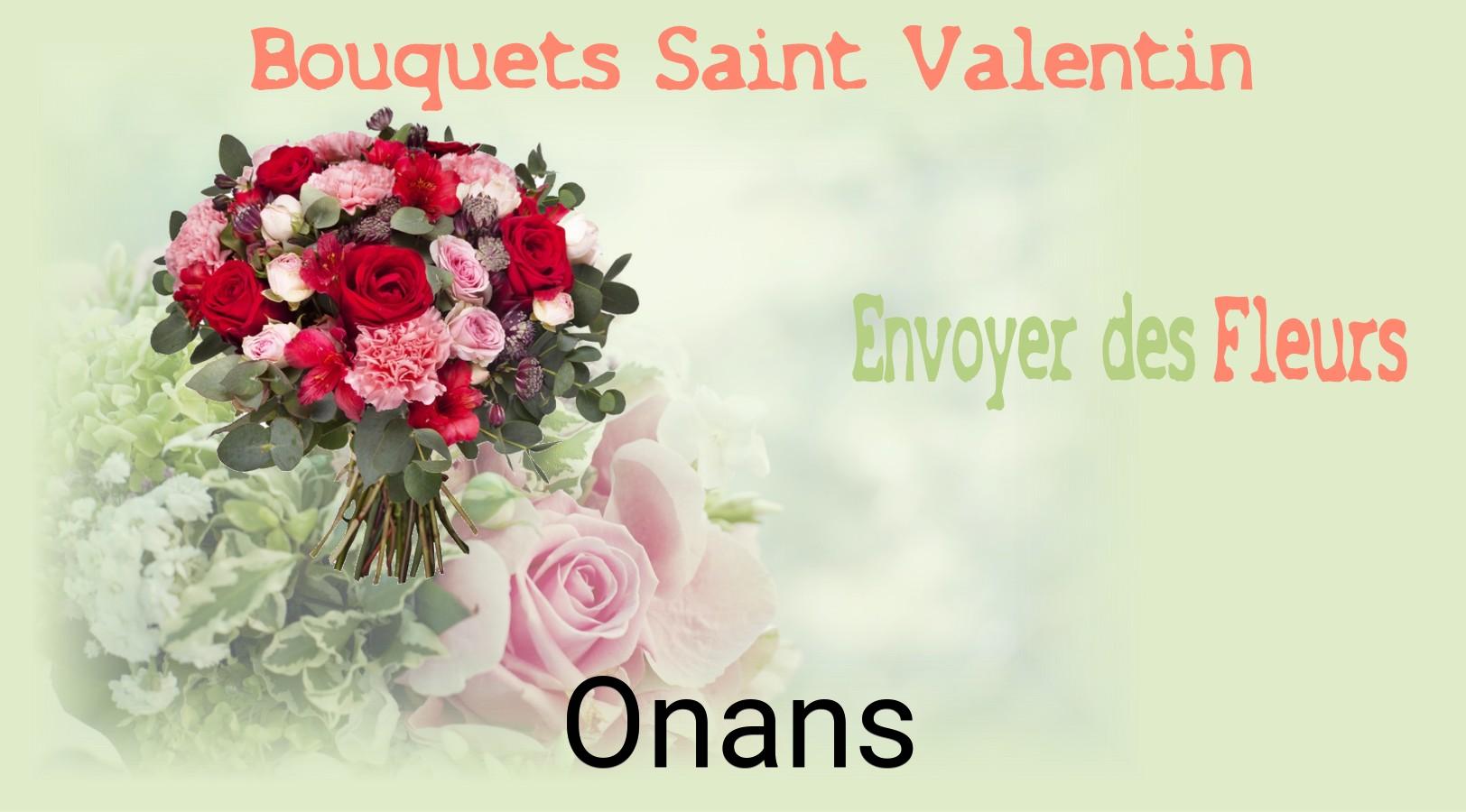 Roses de Saint-Valentin livrées à Onans